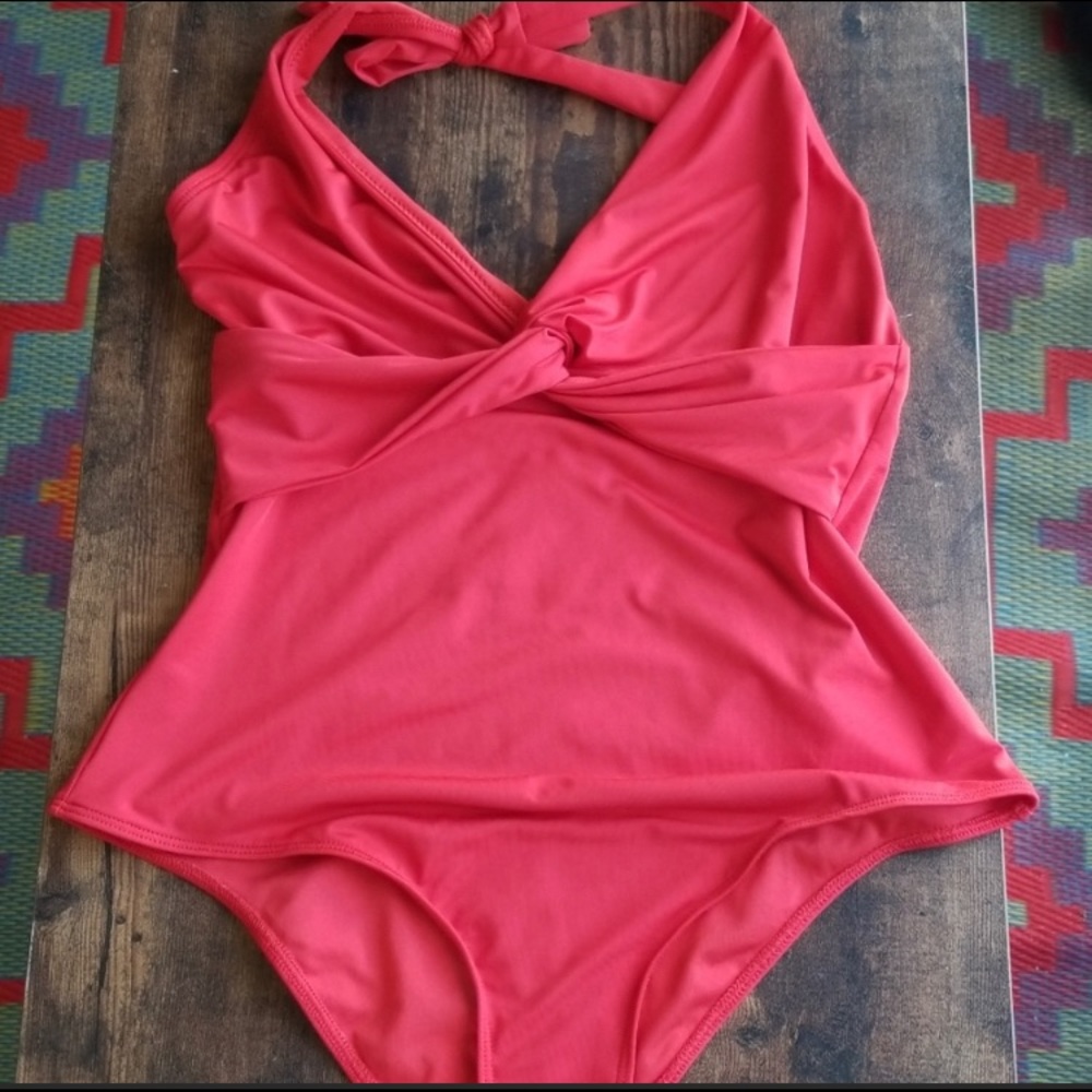 Sexy Red One Piece Swimsuit. Perfect condition.